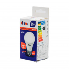 Лампа світодіодна Enerlight А60 Е27 15Вт  4100К 7739, 1шт, 100шт/ящ