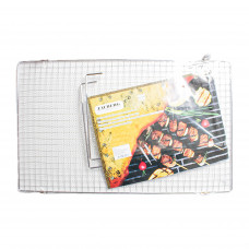 Решітка-гриль металева 504г/  49*30,5*19 см 5326