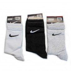 Носки женские стрейч спортивные Nike 36-40 г.(12шт)